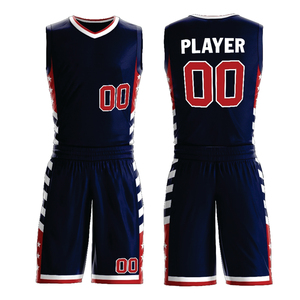 Conjunto de Uniforme de Baloncesto de Talla Grande con Impresión Digital, Diseño Personalizado, Jersey Transpirable de Secado Rápido para Hombre, para Entrenamiento y Juego - Product Image 1