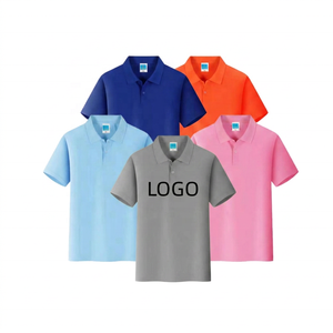 Polo à manches courtes pour homme 100% coton, couleur unie, respirant, coupe classique, décontracté, avec logo imprimé sur le devant - Product Image 4