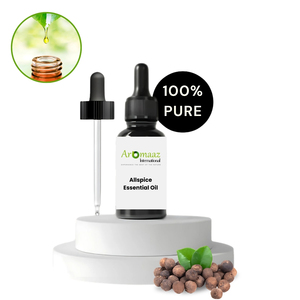 Huile Essentielle d'Épice de Piment de la Jamaïque Aromaaz International - 100% Pure, Distillée à la Vapeur, Hydratant Anti-Âge pour Tous Types de Peau, Fabricant - Product Image 2