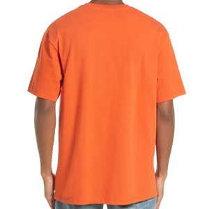 เสื้อยืดคอกลมแขนสั้นผู้ชายผ้าฝ้ายแท้ 100% สีทูโทน สั่งผลิตได้ตามแบบ OEM ระบายอากาศได้ดี แห้งเร็ว เหมาะสำหรับออกกำลังกาย พร้อมโลโก้ด้านหน้า - Product Image 3