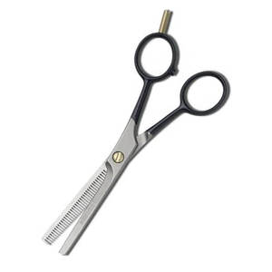 กรรไกรตัดแต่งขนสุนัขมืออาชีพ สแตนเลส ใบมีดคม สำหรับคนถนัดขวา แบบซอยขน - Product Image 4