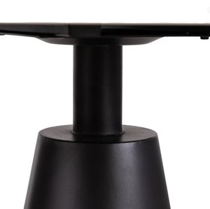 โต๊ะรับประทานอาหารทรงกรวยฐานกลมทันสมัยสวยงาม ท็อปหินอ่อนหลากสีธรรมชาติ พับได้ ใช้ได้ทั้งภายนอกและภายในอาคาร - Product Image 6