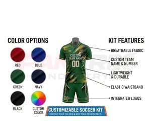 Fabricante y Proveedor Profesional de Uniformes de Fútbol, Produce Camisetas, Pantalones Cortos y Kits de Entrenamiento Personalizados - Product Image 5