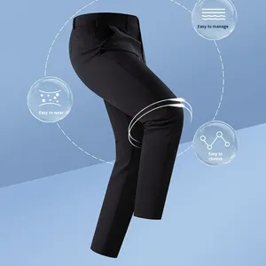 Nuevos pantalones de verano 2026 para hombre, finos, sin arrugas, lisos, casuales y largos. - Product Image 3