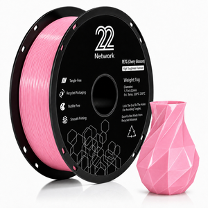 Filament PETG 22 Network Cherry Blossom en gros, 1,75 mm, 1 kg, haute résistance, plastique pour imprimante 3D - Product Image 1