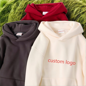 Sweat à capuche surdimensionné personnalisé avec logo, en coton épais, style streetwear, unisexe, fabriqué au Pakistan par Maan Wears - Product Image 5