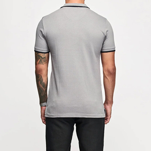 Nouveaux polos personnalisés avec logo imprimé sur mesure, polos pour hommes de haute qualité à bas prix - Product Image 3
