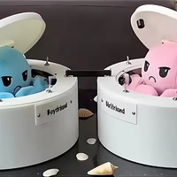 Peluche interactive pieuvre en colère, jouet en peluche mignon de dessin animé, idéal pour offrir en cadeau à des amis