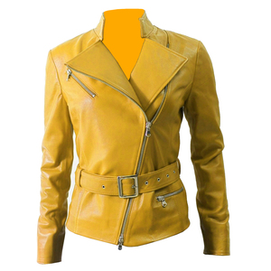 Chaqueta de Cuero para Mujer con Comodidad Premium, Construcción Duradera y Suministro al por Mayor de Fábrica OEM - Product Image 1