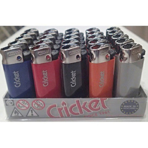 ไฟแช็คคริกเก็ตแบบเติมได้/ไฟแช็คคริกเก็ตแบบใช้แล้วทิ้งสำหรับขาย - Product Image 2