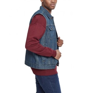 Super quick dry casual look breathable Men's Denim <b>Vest</b> high demanding latest style trending custom logo trendy Men's Denim <b>Vest</b> - Product Image 3