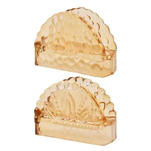 Classic Event Decorative <b>Tissue</b> Holder <b>Wedding</b> Party Tableware Paper Holder Resin Finished Napkin Rack Stylish Eco-Friendly - Product Image 1