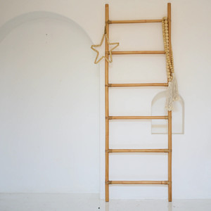 Natural Decorative Home Indoor Use <b>Ladder</b> Handmade <b>Cheapest</b> Price Wholesale Bamboo <b>Ladders</b> for Towel Holder Racks - Product Image 6