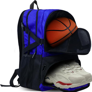 Custom High Quality Soccer <b>Backpack</b> for Men Basketball Bag with Ball Space Separate Shoe Space for Volleyball <b>Training</b> - Product Image 1