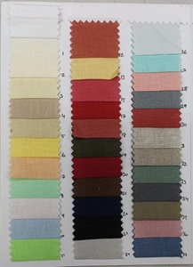 Tissu de draperie de haute qualité en lin blanc, tissu de rideau en satin de polyester, tissu tissé, fournisseur en gros - Product Image 1