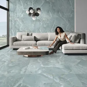 Azulejos de Porcelana Antibacterianos Antideslizantes Elegance Look 1200x1800 Aqva Gray Natural Red Multi Marble para Interiores de Villas y Pasillos - Product Image 5