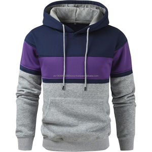 <b>Men</b> <b>Hoodie</b> with Drawstring Hood Thick <b>Fleece</b> Pullover Sweatshirt Winter Warm Casual Cotton Streetwear Clothing - Product Image 1