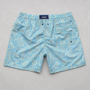 Shorts de sport d'été légers et imperméables pour hommes, séchage rapide, avec logo personnalisé, faible MOQ, vente en gros directe usine - Product Image 4