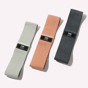 Offre Spéciale : Bandes de Résistance en Latex pour Fessiers et Hanches – Lot de 3 Personnalisé avec Résistance Légère/Moyenne/Élevée pour Exercices Gluteus - Product Image 1