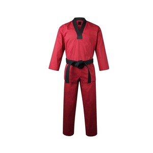Ensembles d'uniformes de karaté de qualité supérieure, personnalisables en couleurs, séchage rapide, respirants, 100% coton, fabriqués au Pakistan - Product Image 1