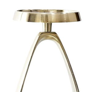 เชิงเทียนอะลูมิเนียมเคลือบทองคำ ดีไซน์ทันสมัย ตกแต่งบ้าน สินค้าขายดีล่าสุด ทำด้วยมือ รับสั่งทำตามแบบ - Product Image 2