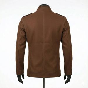 OEM Latest Design Best Selling <b>Leather</b> Wear <b>Long</b> Sleeve <b>Leather</b> <b>Jacket</b> High Street Custom Logo Men's <b>Leather</b> <b>Jackets</b> - Product Image 3