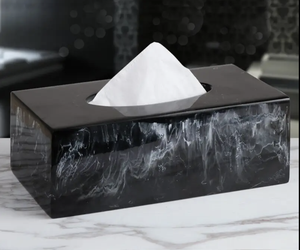 Caja de Almacenamiento de Pañuelos y Servilletas Hecha a Mano con Resina, con Logotipo Personalizado, Diseño Moderno, Duradera, para Uso en el Hogar, Hotel u Oficina - Product Image 2