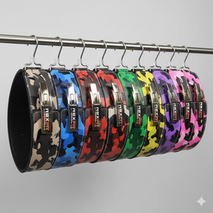 Ceinture de musculation Rexfit Sport Premium pour soulevé de terre et squats, soutien lombaire en cuir, ceinture d'entraînement de gym - Product Image 4