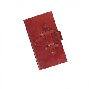 Handmade PU <b>Leather</b> Spiral <b>Diary</b> with Hardcover Secure Strap 120 Sheets-Gift Edition - Product Image 1