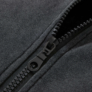 Hoodie zippé pour homme, imprimé, nouvelle collection, sur mesure, vêtements d'hiver, effet délavé, faible MOQ, best-seller - Product Image 6