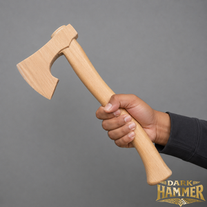 Hacha de entrenamiento de madera hecha a mano, el mejor regalo personalizado para hombres. - Product Image 1