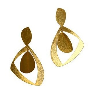 Boucles d'oreilles en métal de style vintage pour femmes, bijoux décoratifs à la mode pour mariage, festival et rassemblements spéciaux - Product Image 1