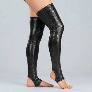 Collants collants mi-cuisses pour pole dance, pour femmes, offrant une adhérence sûre, un confort extensible et souple, une mobilité flexible et un look élégant. - Product Image 6