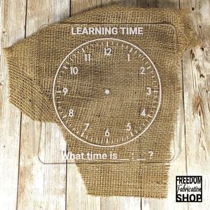 Horloge d'apprentissage Delarchi pour apprendre à lire l'heure, jouet éducatif pour les enfants de 2 à 4 ans - Product Image 6