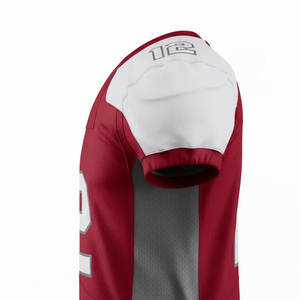 Maillot de football américain personnalisé pour équipes – Service d'usine OEM/ODM – Maillot de football américain en mesh de qualité supérieure - Product Image 3