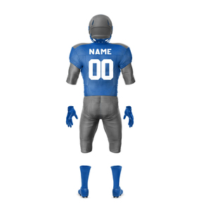 Maillot et pantalon de football américain personnalisés avec logo sublimé et nom du joueur, en maille respirante extensible, pour matchs de gridiron, été - Product Image 4