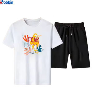 Nueva Colección de Verano, Traje Deportivo Personalizado para Hombre, Talla Grande, Impresión Digital, Conjunto Cómodo de Verano, Conjunto de Pantalones Cortos para Hombre - Product Image 6