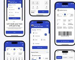 Aplicación para reservar billetes de tren para una fácil búsqueda de trenes, reserva de asientos, pagos seguros, estado en vivo y planificación de viajes sin complicaciones. - Product Image 4