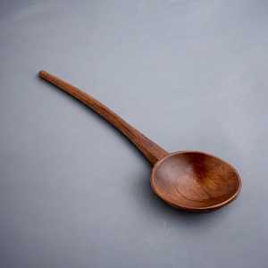 Wooden <b>Spoon</b> Ladle for Cooking <b>Spoons</b> Long Kitchen Cooking Soup <b>Spoon</b> Soup Ladle with Natural Wood Color Free Sample Long Handle - Product Image 4
