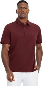 Chemises de golf pour hommes de qualité supérieure OEM 100% coton, décontractées, anti-rides, séchage rapide, coupe classique, couleur personnalisée - Product Image 2