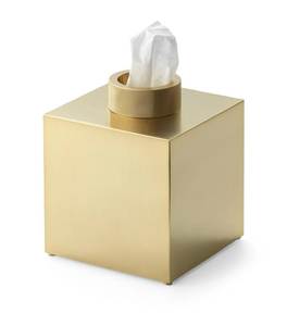 Elegant Designer Metal Tissue <b>Box</b> Holder For Bathroom <b>Vanity</b> Office Desk And Hotel Room Use - Product Image 1