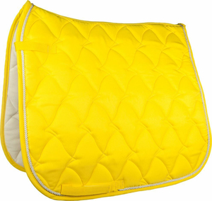 Classic Quilted Saddle <b>Pad</b> with Fleece Lining and Cotton Shell for Riding - Product Image 1