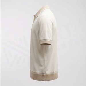 เสื้อโปโลผู้ชายแบบสวมหัวมีซิป คอวี ระบายอากาศ แห้งเร็ว เหมาะสำหรับกีฬากลางแจ้ง ลำลอง ออกแบบตามสั่ง (OEM) - Product Image 3