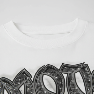 Nouveau Sweat-shirt d'été personnalisé à col rond, avec logo personnalisé, en coton épais 100%, à manches longues, style streetwear décontracté, effet vintage délavé - Product Image 5