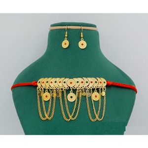 Martasha diseñador islámico Ramadán especial chapado en oro UAE joyería especial Dubai joyería collar pendiente conjunto Joyería Árabe - Product Image 4