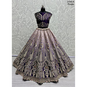 Colecciones de Vestidos de Novia de Terciopelo Indio Fabzone FZBELLA con Trabajo Zarkhan - Product Image 5