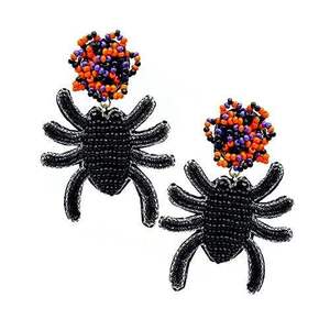 Pendientes de Cuentas Hechos a Mano, Accesorios de Joyería Elegantes para Mujer a Precio Económico - Product Image 4