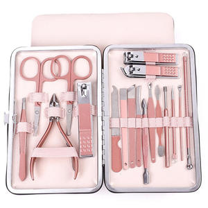 Top Selling Manicure <b>Pedicure</b> <b>Set</b> High Quality Custom Made Stainless Steel Lightweight Manicure Kit With Customized Packaging - Product Image 1
