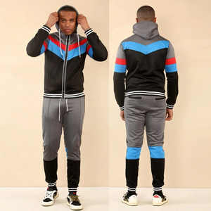 Ensemble de survêtement de sport 2 pièces pour homme, grande taille, en molleton respirant 100 % coton écologique, personnalisable, de haute qualité - Product Image 2