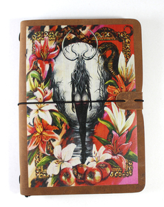 สมุดบันทึกปกหนังแท้แบบแข็ง ยี่ห้อ Camelon สำหรับขายส่ง พร้อมดีไซน์แบบเติมกระดาษได้ และมีแพ็คกระดาษให้เลือก 3 แบบ - Product Image 1